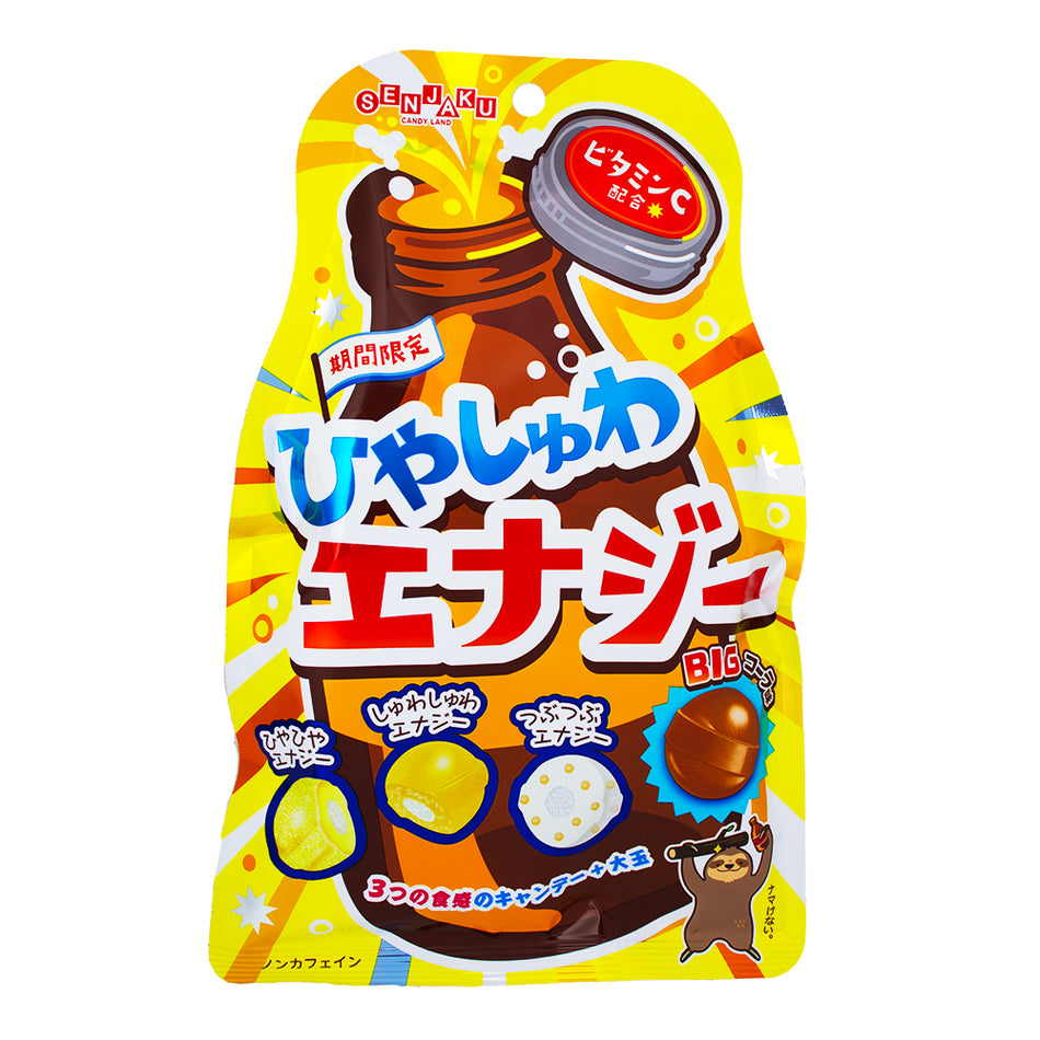 Senjakuame Honpo Energy Drink Flavoured Candy (Japan) - 75g - Japan Candy - Japanese Candy - Energy Drink - Energy Drink Candy - Flavoured Candy