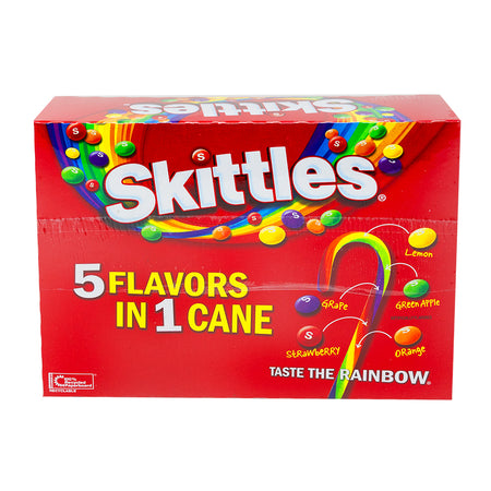 Christmas Skittles Candy Canes 12ct