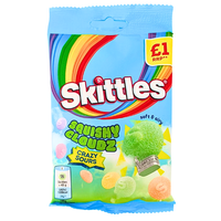 Skittles Fruit Squishy Cloudz Sours (UK) - 70g