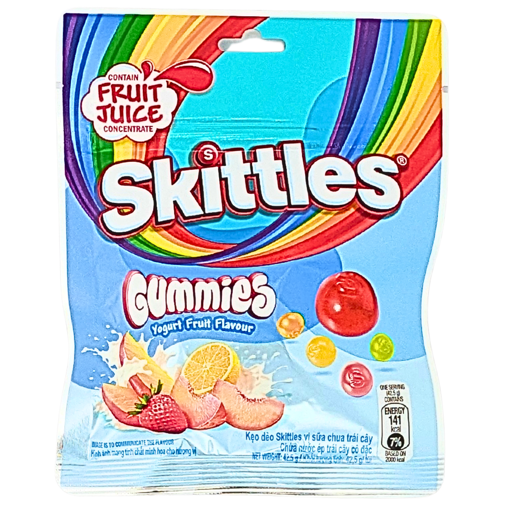 Skittles Gummies Yogurt Fruit (China) - 42.5g