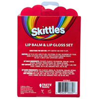 Skittles® Lip Balm & Lip Gloss Set