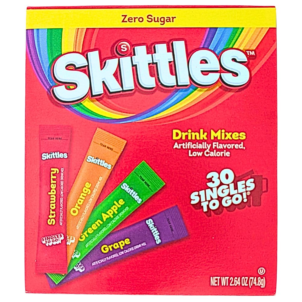Skittles Singles To Go Variety Pack - 30 Pack