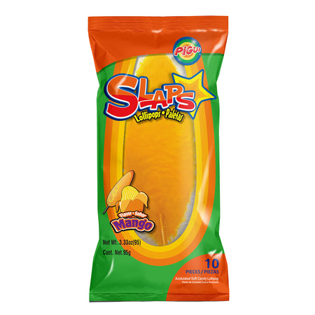 Slaps Mango Lollipops - 95g