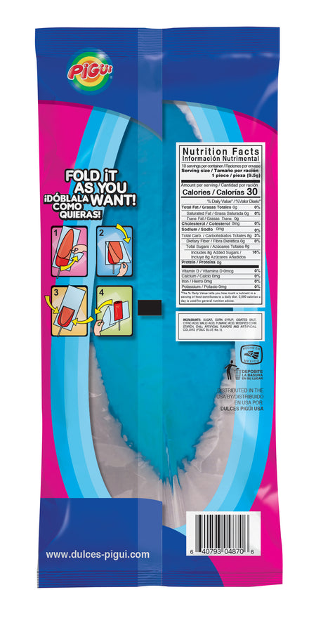 Slaps Tamarind Blue Lollipops - 95g