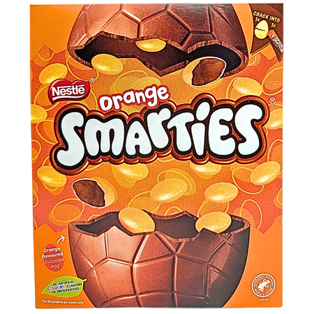 Smarties Orange Large Easter Egg (UK) - 188g