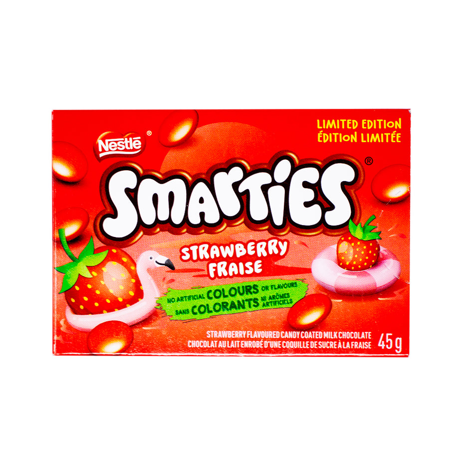 Limited Edition Smarties Strawberry - 45g