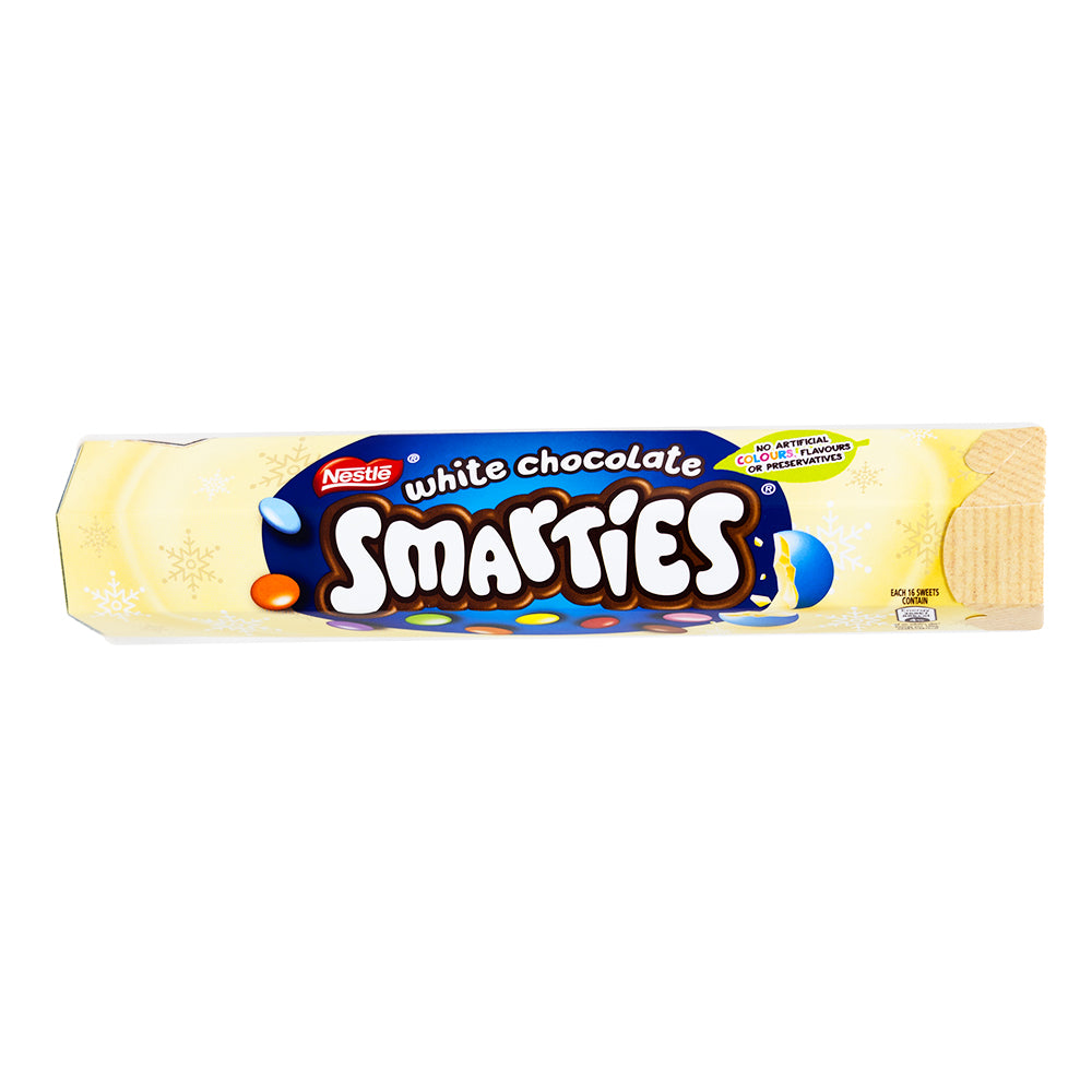 Smarties White Chocolate Giant Tube (UK) - 120g
