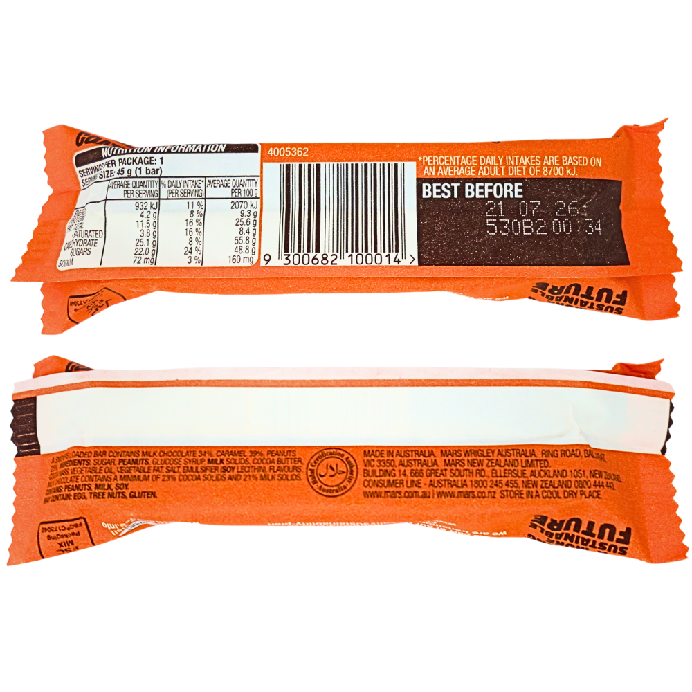 Snickers LOADED (Aus) - 45g