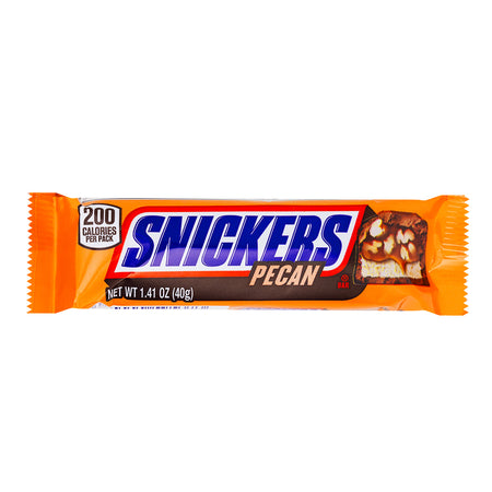 Snickers Pecan - 1.41oz - Snickers Pecan - Snickers Bar - Snickers Chocolate Bar - Snickers Chocolate