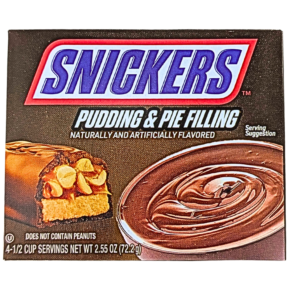 Snickers Pudding and Pie Filling - 2.55oz