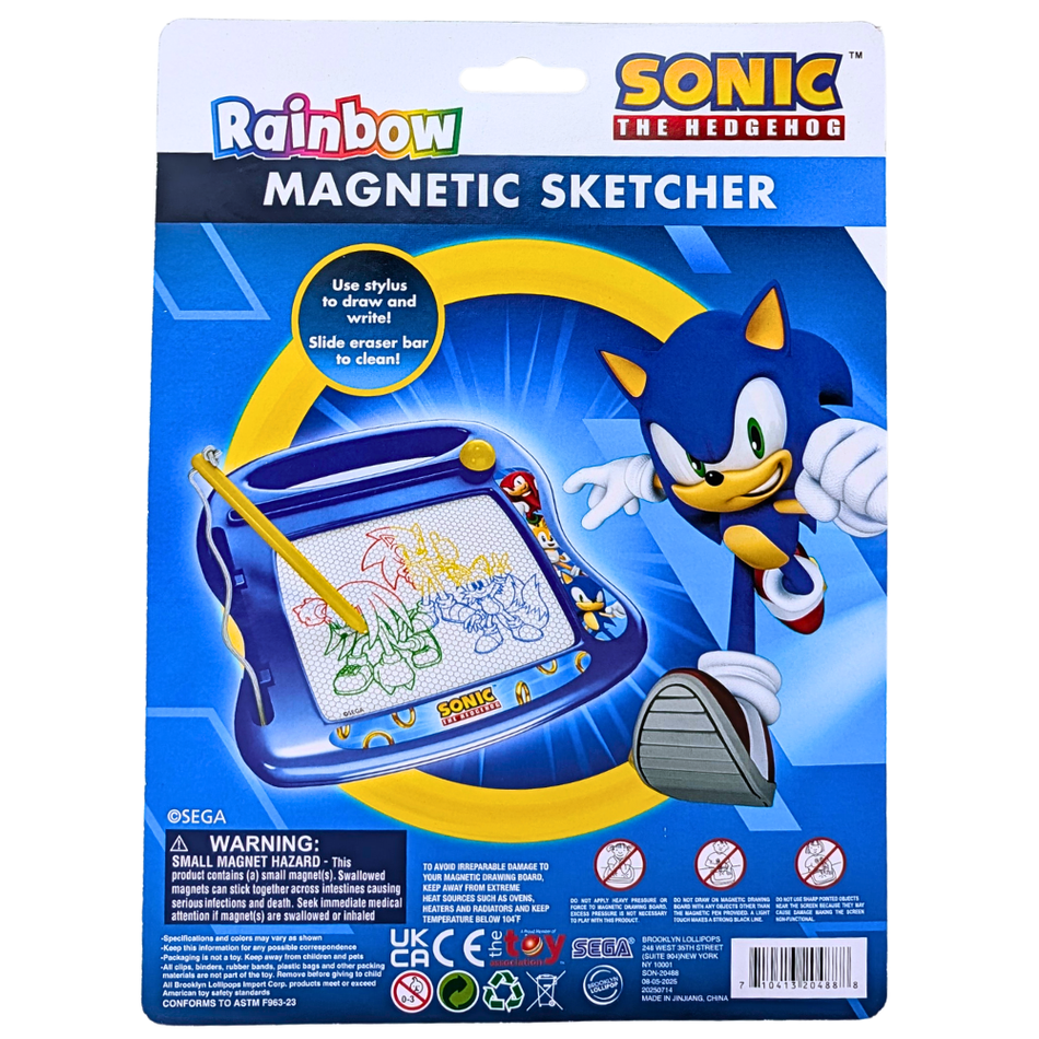 Sonic the Hedgehog™ Rainbow Magnetic Sketcher