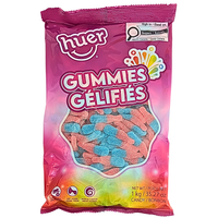 Huer Sour Bubblegum Bottles - 1kg
