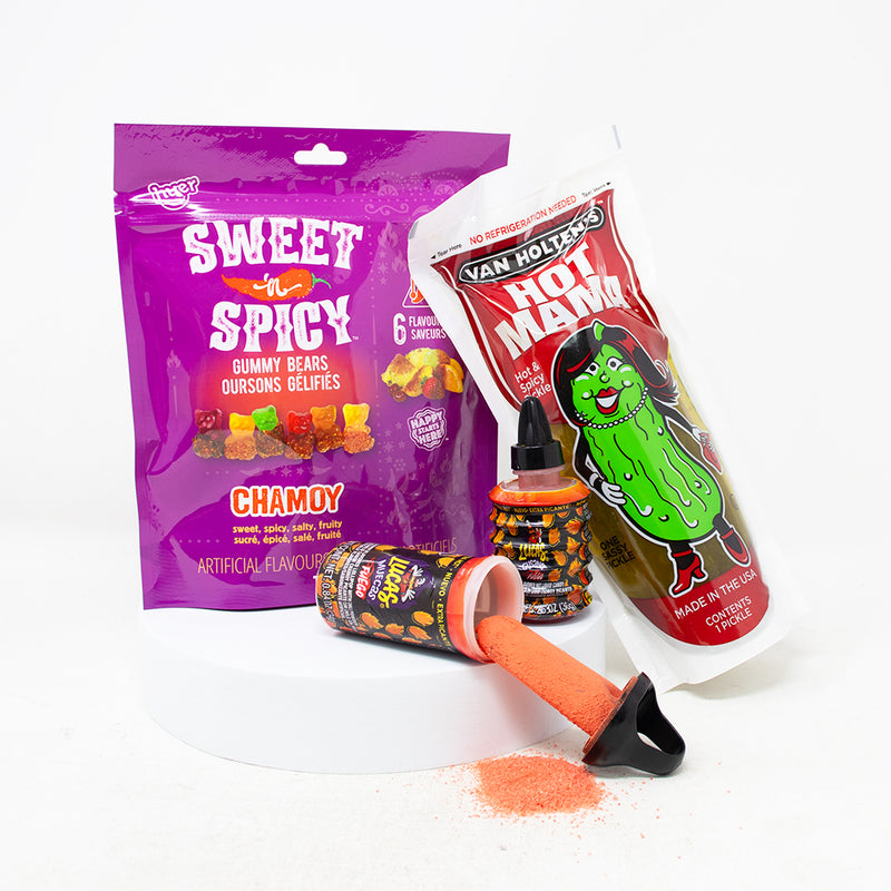 Sour Chamoy Pickle Kit - Spicy Candy - Spicy Treats - Chamoy - Chamoy Candy - Pickle Kit - Spicy Chamoy - Spicy Pickle