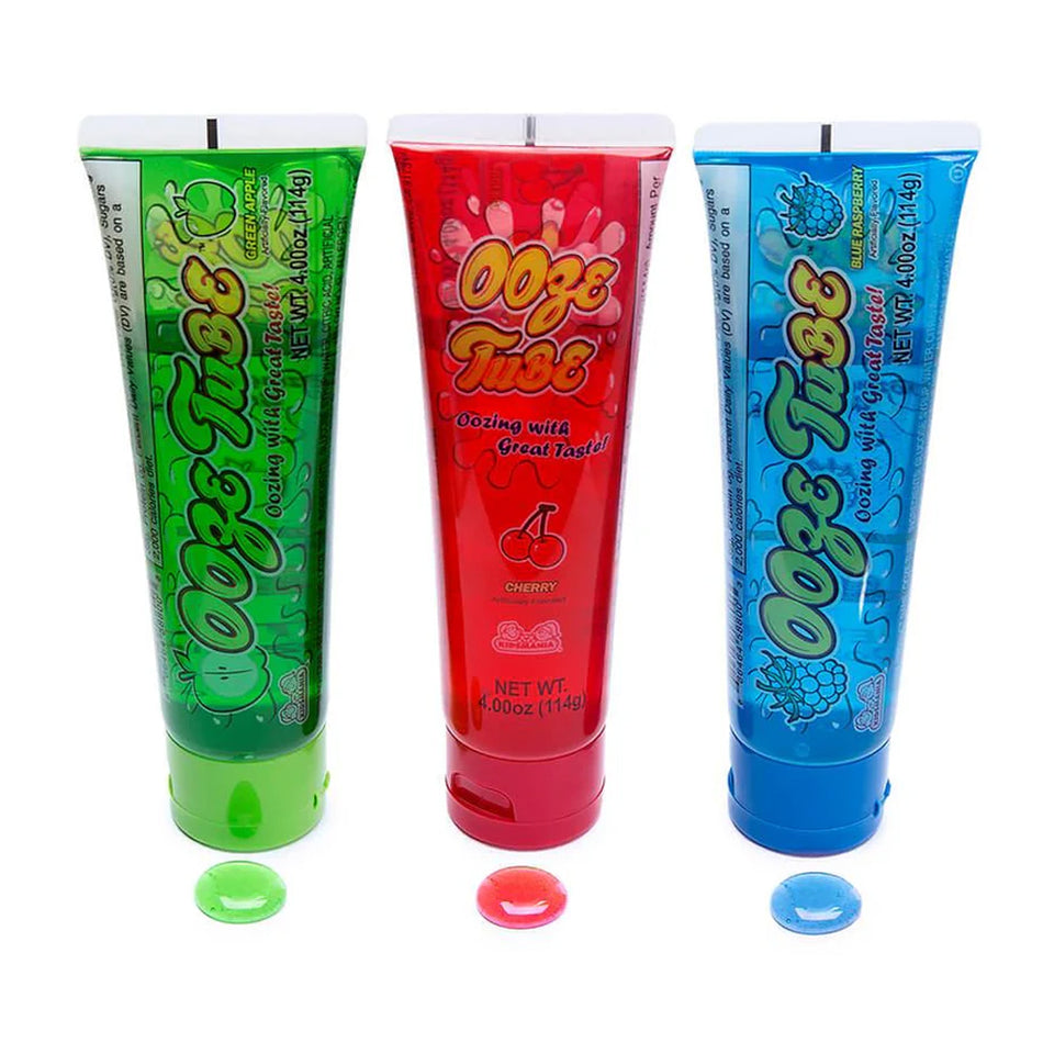 Sour Ooze Tube Candy Gel - 4 oz.