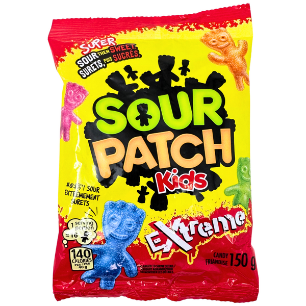 Sour Patch Kids Extreme - 150g | Candy Funhouse – Candy Funhouse CA