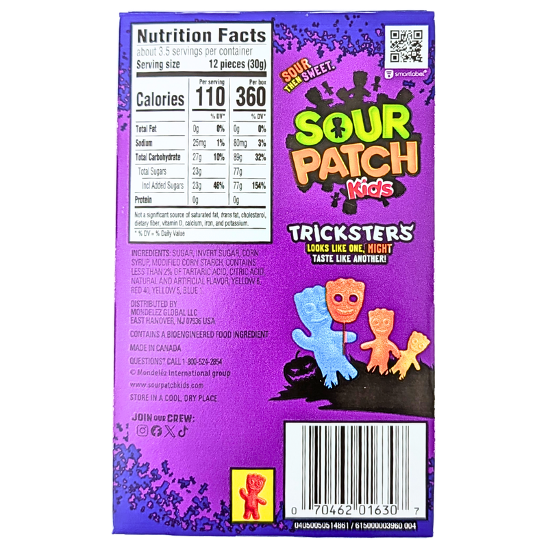 Sour Patch Kids Tricksters Theatre Box - 3.52oz