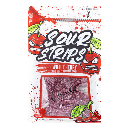 Sour Strips Wild Cherry - 96g