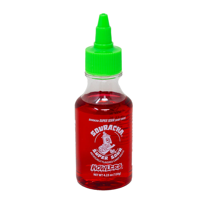 Howlers Souracha Sour Candy Sauce - 4.23 oz - Sour Candy - Sriracha Candy - Sour Sauce