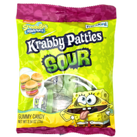 Spongebob Krabby Patties Sour Peg Bag - 2.54oz