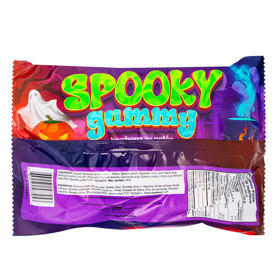 Spooky Gummy - 250g  Nutrition Facts Ingredients