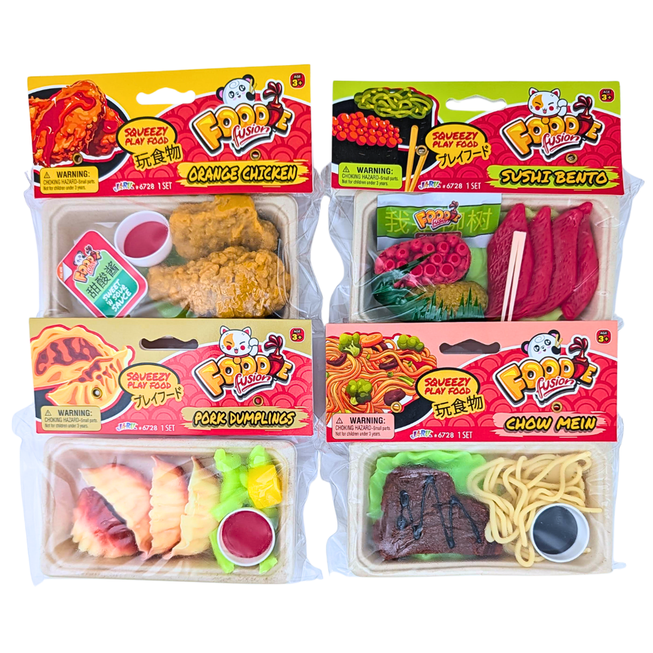 Squeezy Play Food Sushi Bento