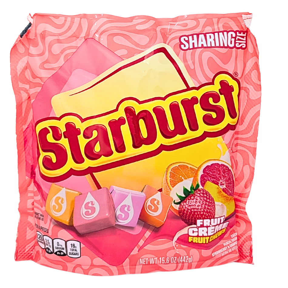 Starburst Fruit Creme Share Size - 15.6oz