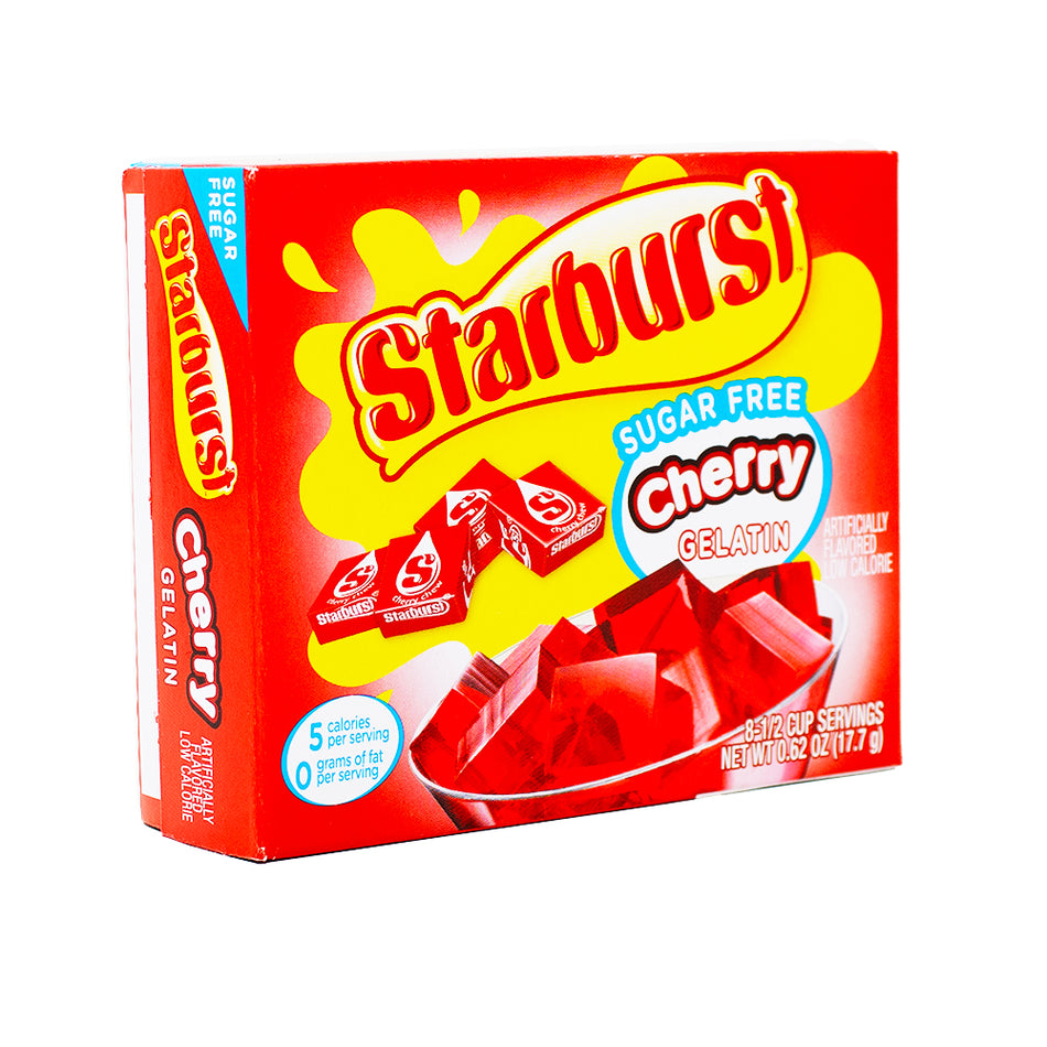 Starburst Sugar Free Gelatin Cherry - 17.7g
