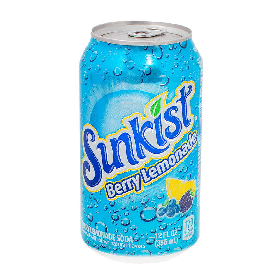 Sunkist Berry Lemonade - 355mL - Sunkist - Sunkist Berry Lemonade - Lemonade - Lemonade Candy - Sunkist Drink