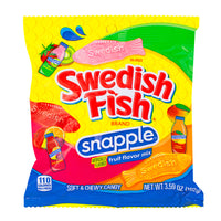 Swedish Fish Candy - Swedish Fish - Swedish Fish Gummies - Swedish Fish Gummy - Swedish Fish Snapple - Snapple Candy - Swedish Fish Snapple Gummies