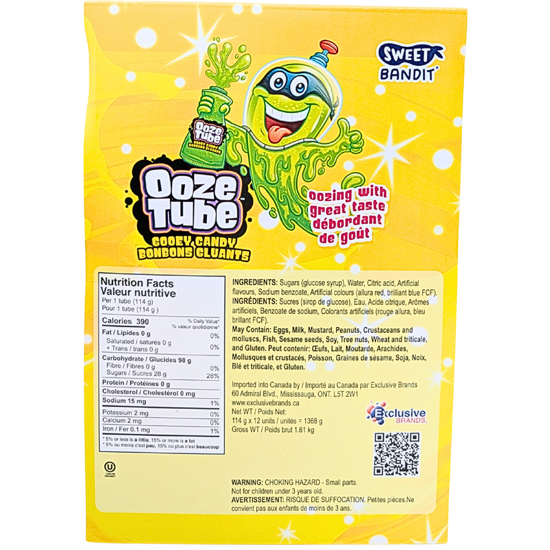 Sweet Bandit Ooze Tube Candy Gel - 114g