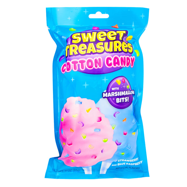 Sweet Treasures Cotton Candy - 3oz | Candy Funhouse – Candy