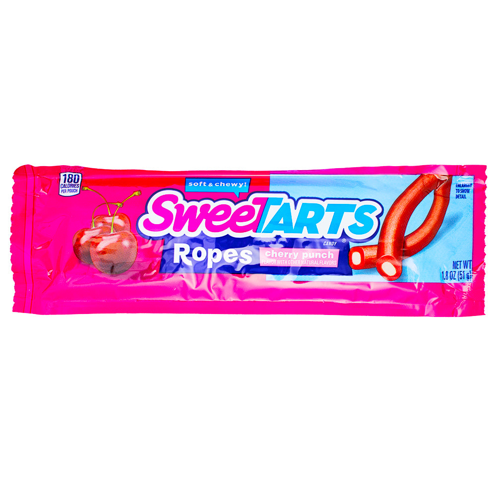 Sweetarts Soft & Chewy Ropes Cherry Punch Candy – Candy Funhouse CA