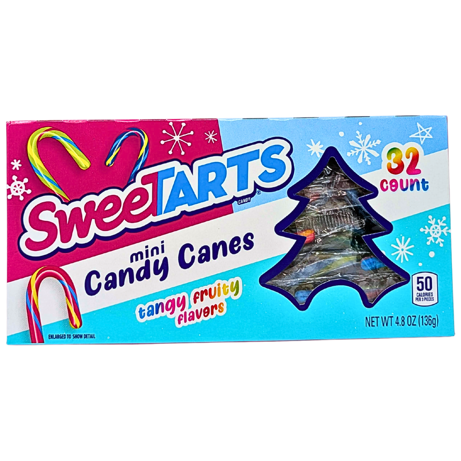 Sweetarts Mini Candy Canes - 4.8oz