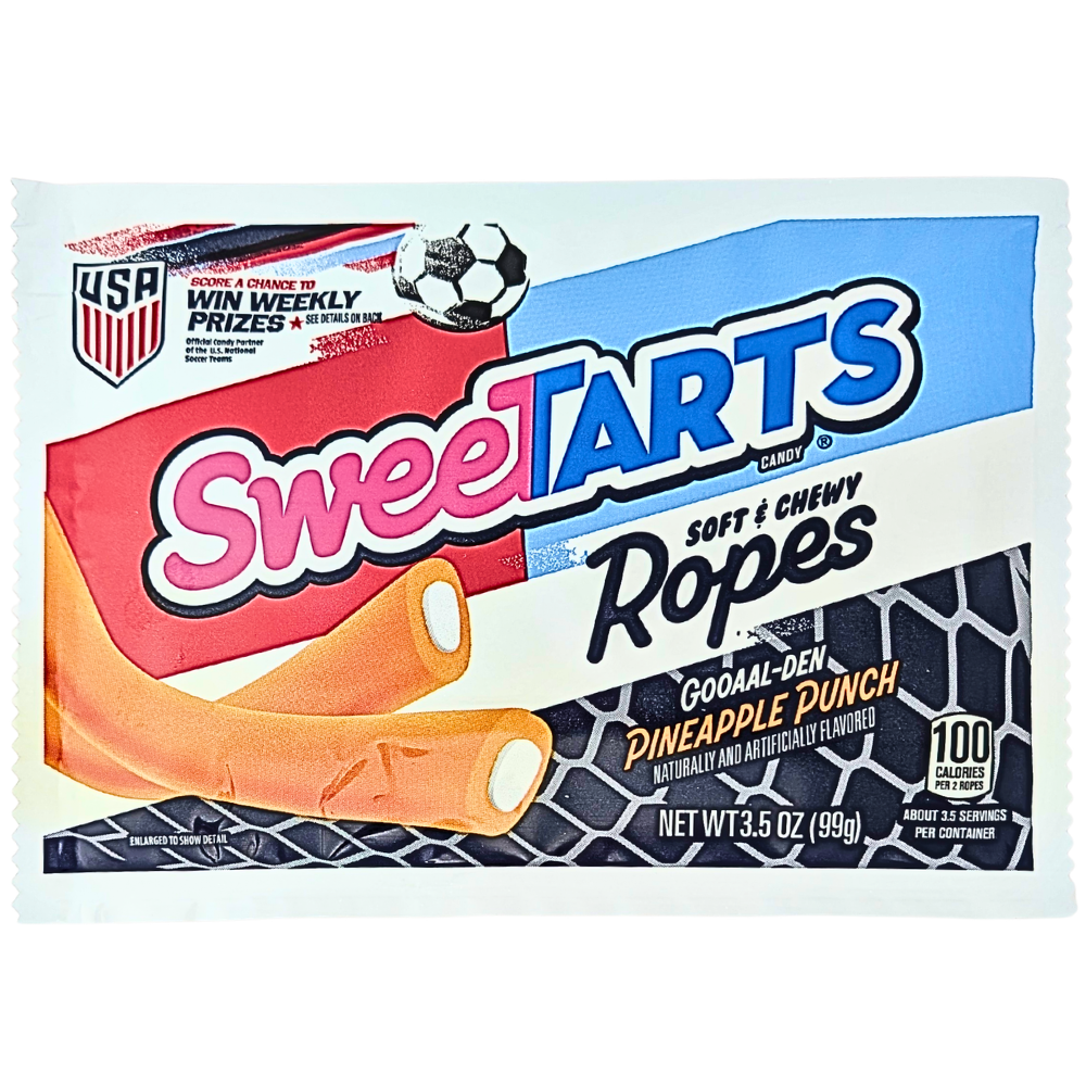 Sweetarts Ropes Gooaal-Den Pineapple Punch - 5oz