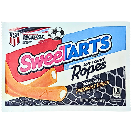 Sweetarts Ropes Gooaal-Den Pineapple Punch - 5oz