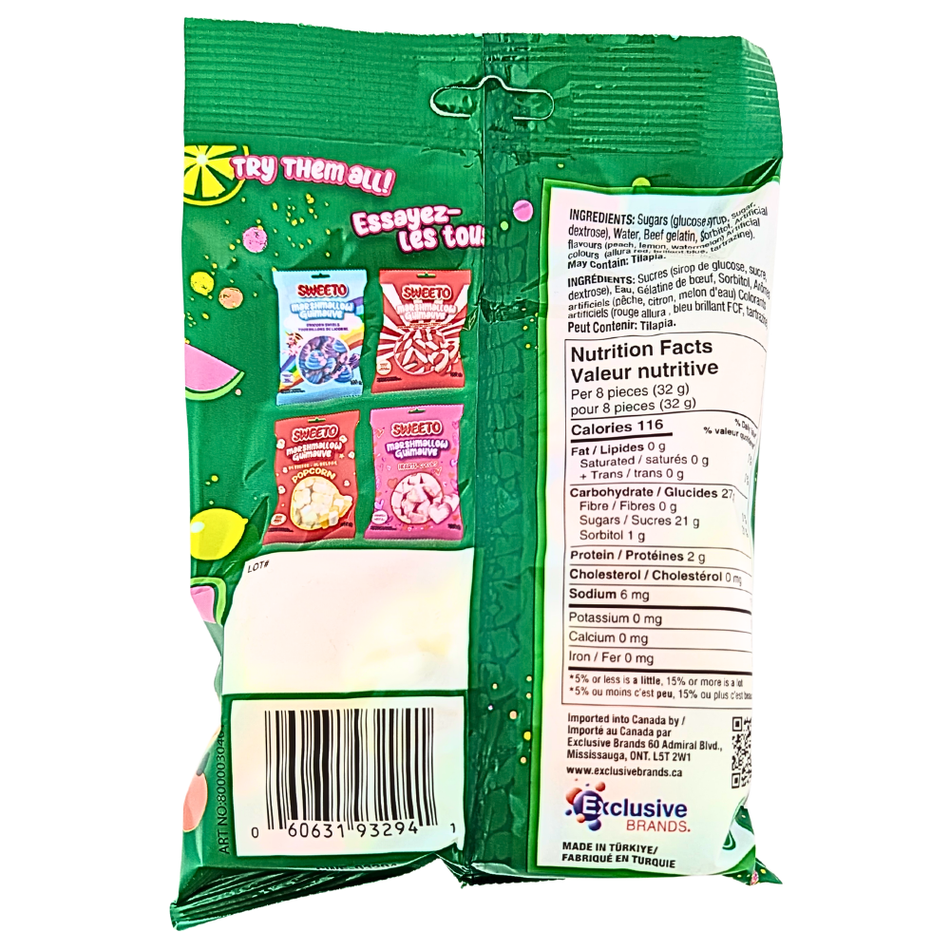 Sweeto Marshmallow Fruit Slices - 100g