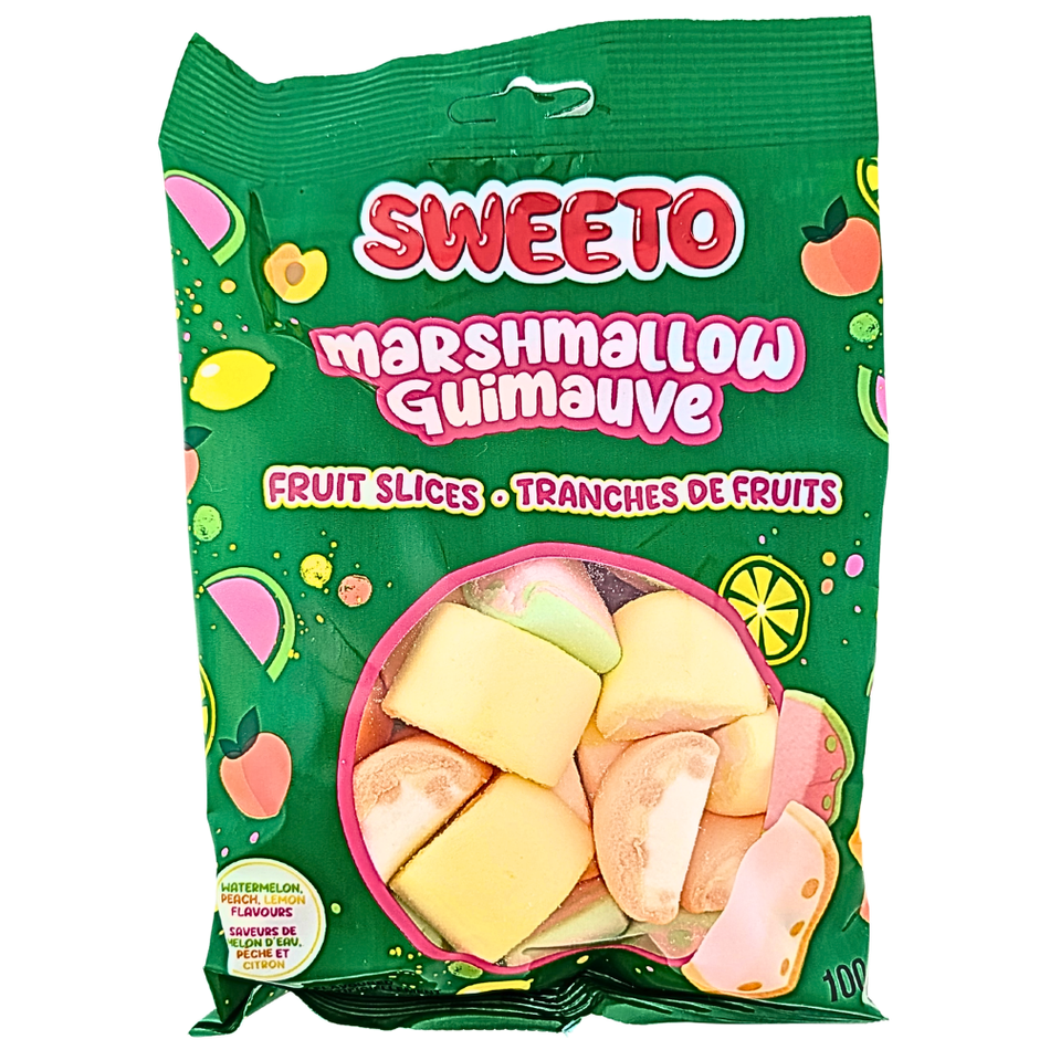 Sweeto Marshmallow Fruit Slices - 100g