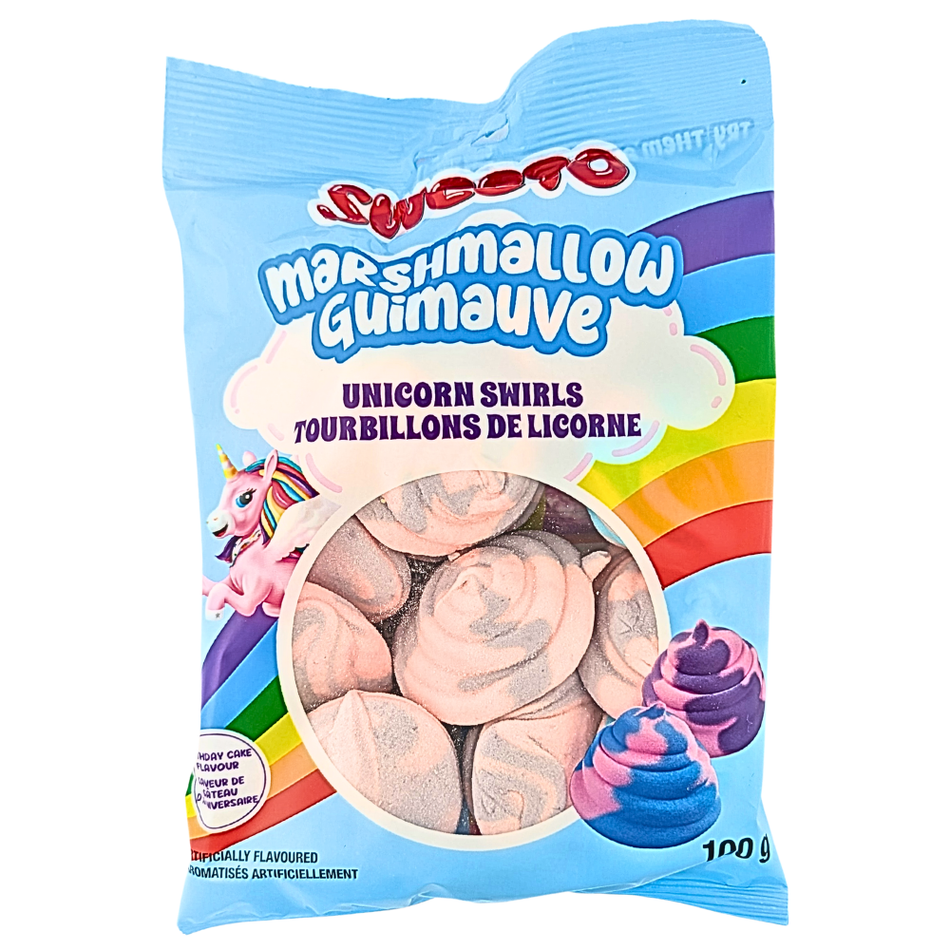 Sweeto Marshmallow Unicorn  Swirls - 100g