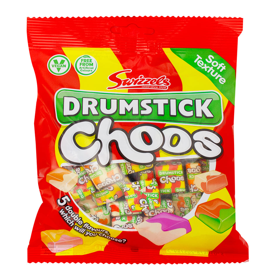 Swizzels Drumstick Choos Candy- 135g