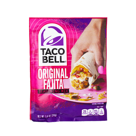 Taco Bell Home Originals Fajita Seasoning - 1.4oz - Taco Bell - Taco Bell Seasoning - Fajita Seasoning - Taco Bell Fajita - Taco Bell Fajita Seasoning