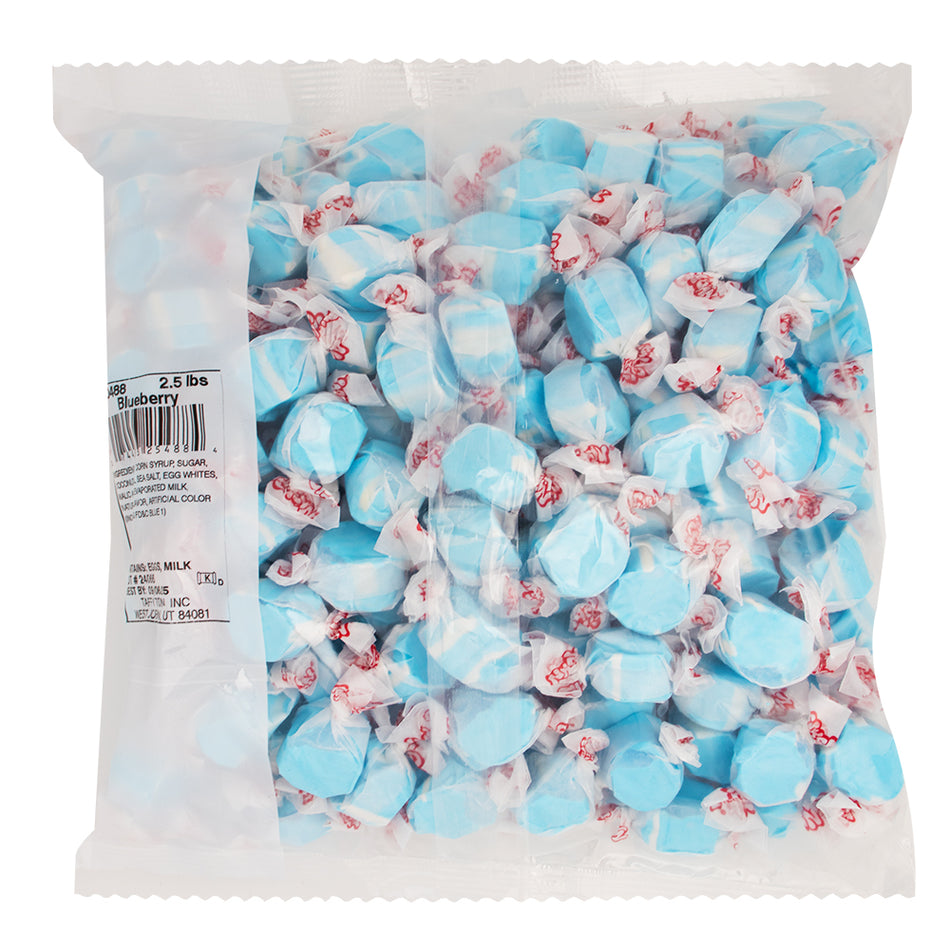 Salt Water Taffy - Blueberry - 2.5lb  Nutrition Facts Ingredients