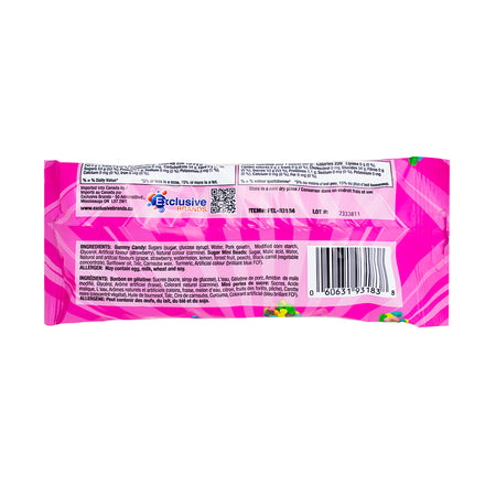 Tajubo Gummy Bites Strawberry - 60g  Nutrition Facts Ingredients