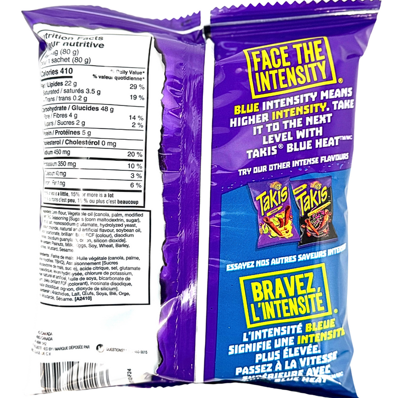 Takis Blue Heat - 80g