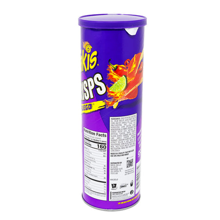 Takis Crisps Fuego - 5.5oz  Nutrition Facts Ingredients
