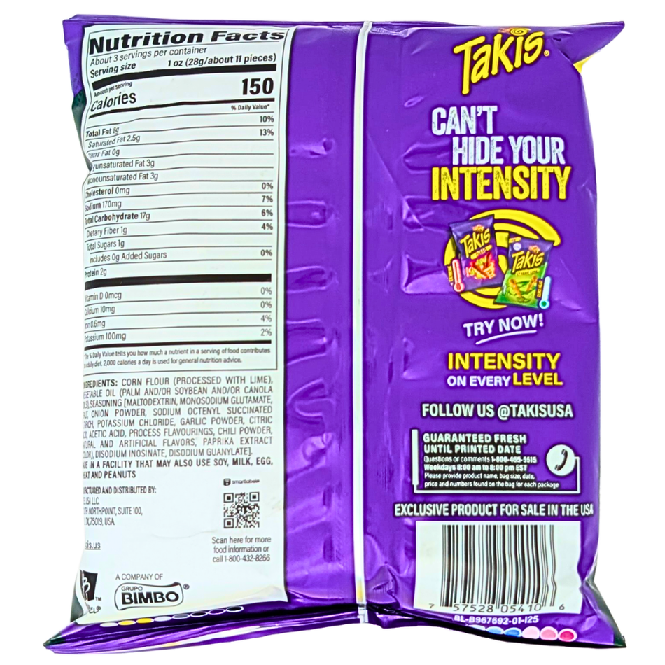 Takis Jalapeno - 3.25oz