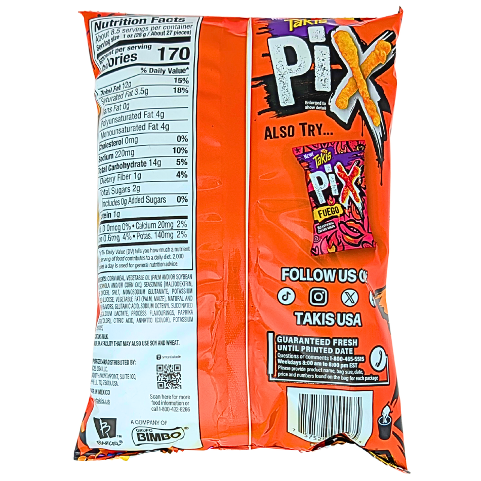 Takis Pix Cheezy Blast - 8.5oz