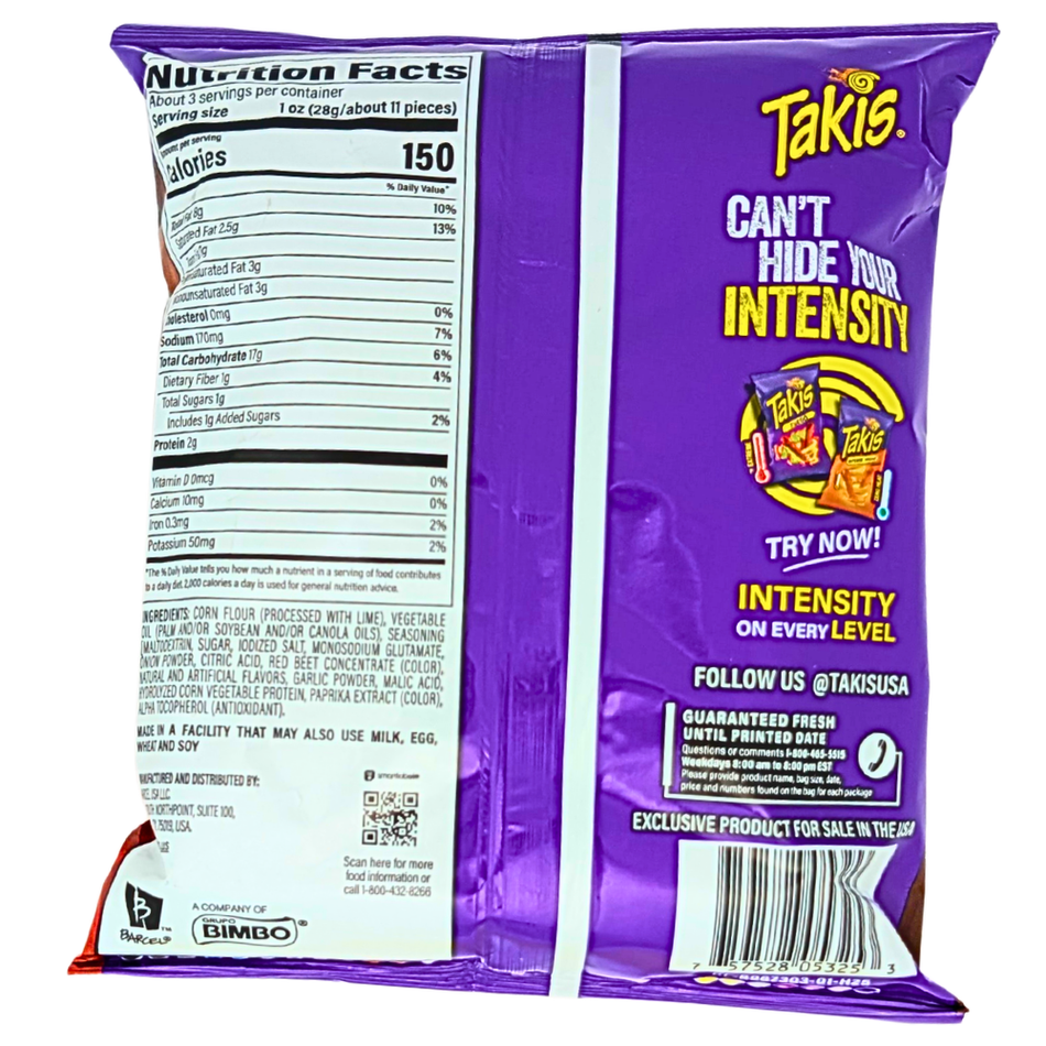 Takis Smokin' BBQ - 3.25oz