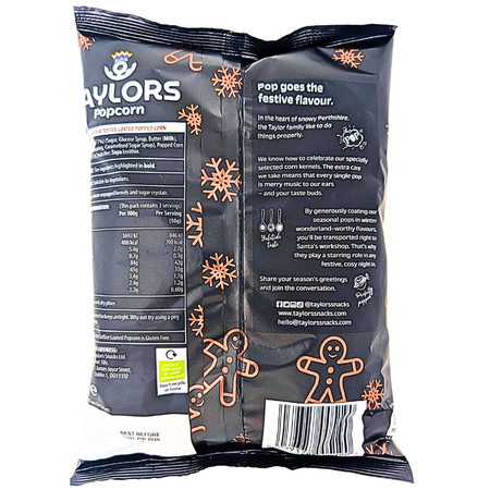 Taylors Gingerbread Popcorn (UK) - 155g