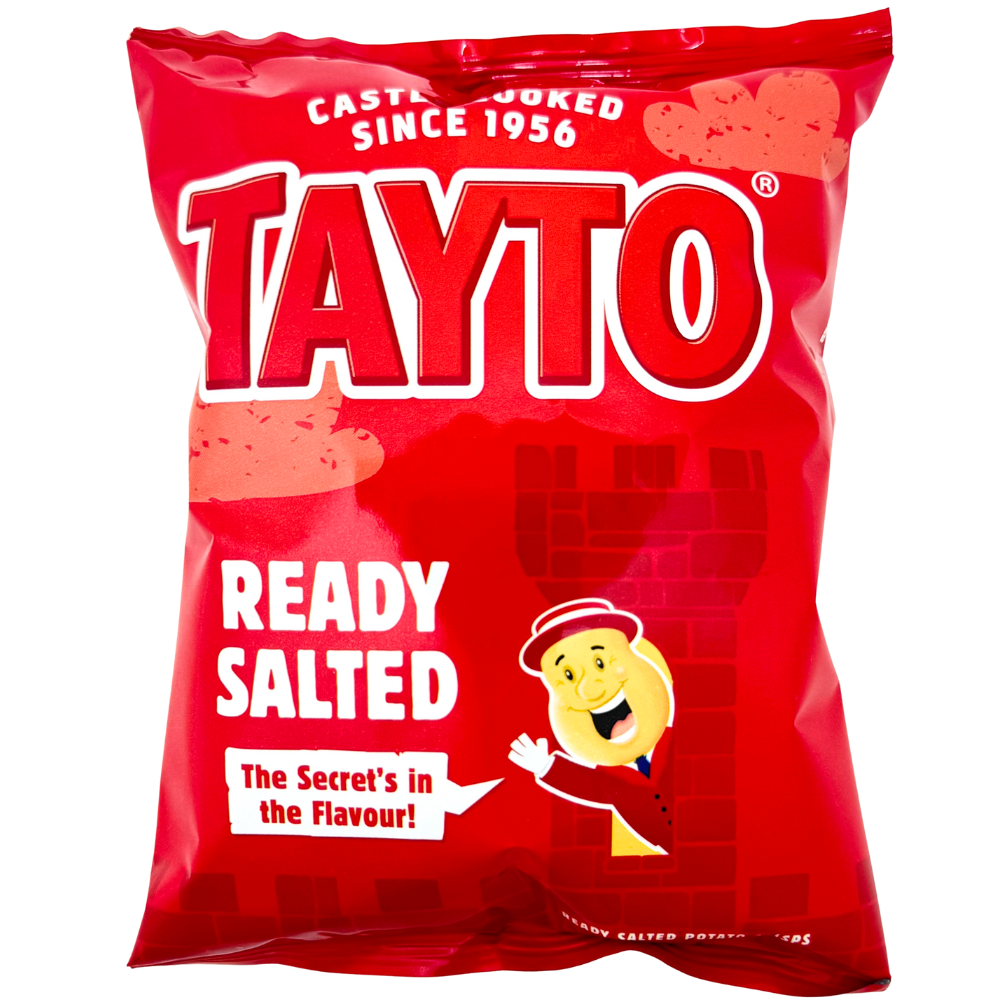 Tayto Ready Salted Chips (UK) - 32.5g
