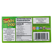 Teddy Pop Sour - 15g  - Candy Ring - Teddy Pop - Teddy Pop Candy - Sour Green Apple Candy - Green Apple Candy